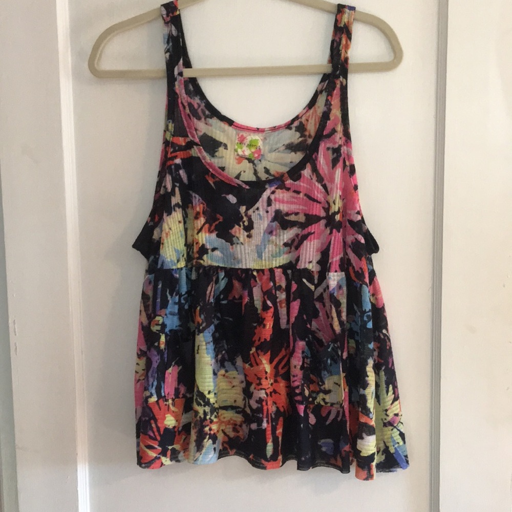 Free People Tank w/ Front Pockets